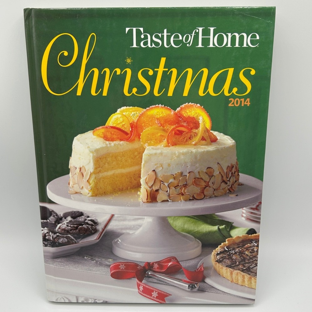 Taste of Home Christmas 2014 Hardcover Cookbook 325+ Holiday Recipes Crafts Tips